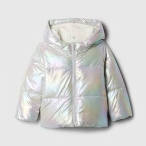 BabyGap ColdControl Max Shine Sherpa Puffer Jacket - 4T - NWT